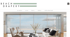 Desktop Screenshot of beachdrapery.com